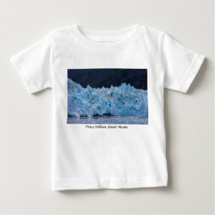 Camiseta Para Bebê Glaciar no Príncipe William Sound Alaska