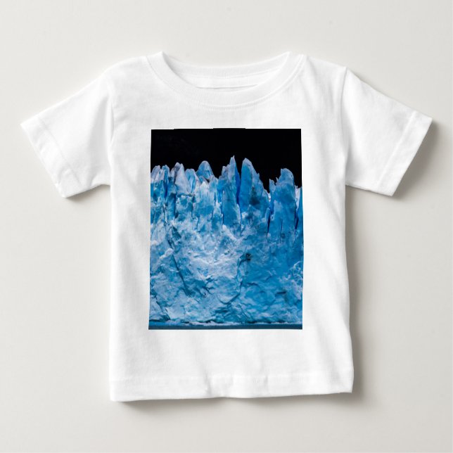 Camiseta Para Bebê Glaciar Perito Moreno (Frente)