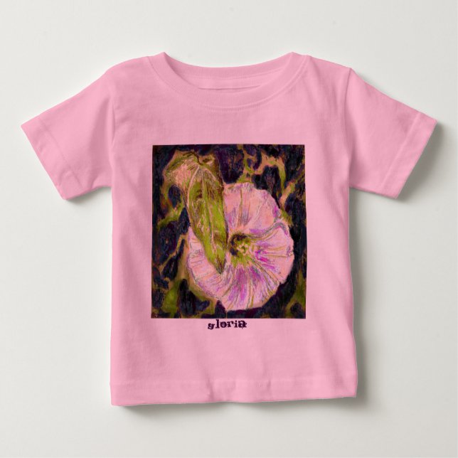 Camiseta Para Bebê Glória da Manhã Selvagem por Alexandra Cook (Frente)