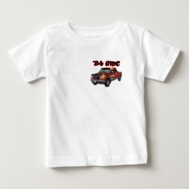 Camiseta Para Bebê GMC:  Serra (Frente)