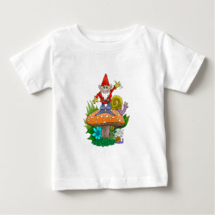 Camiseta Para Bebê Gnome.jpg de ondulação