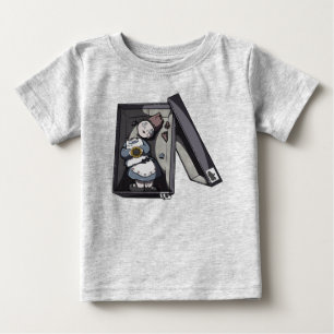 Camiseta Para Bebê Gnomo quebrado