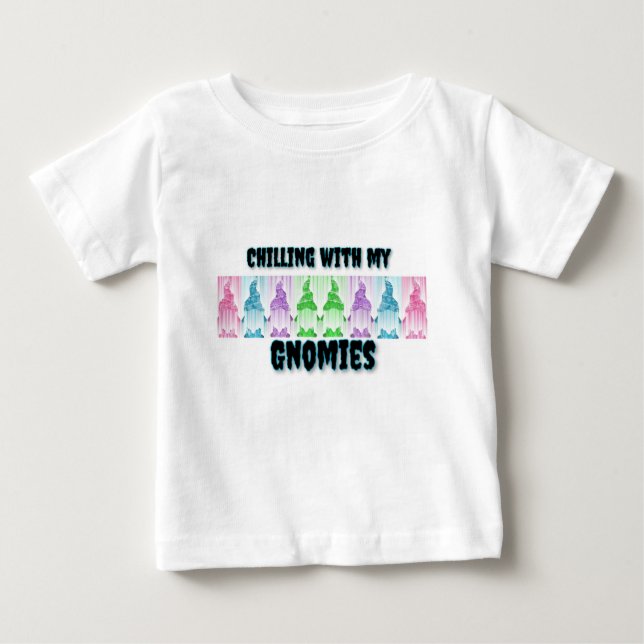 Camiseta Para Bebê Gnomos (Frente)