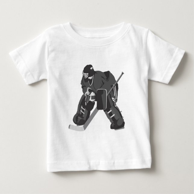 Camiseta Para Bebê Goalie (Frente)