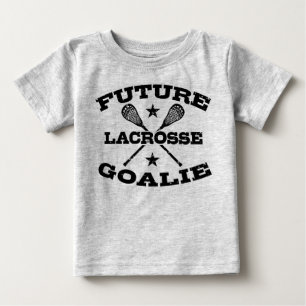 Camiseta Para Bebê Goalie futuro do Lacrosse