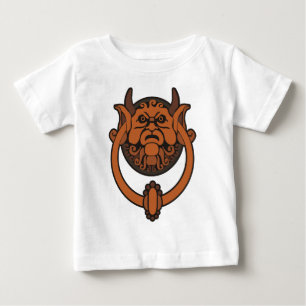 Camiseta Para Bebê Goblin Door Knocker