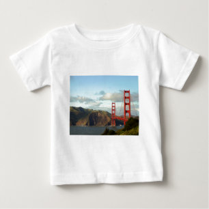 Camiseta Para Bebê Golden gate bridge