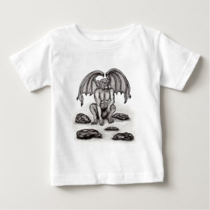 Camiseta Para Bebê Golem Gargoyle