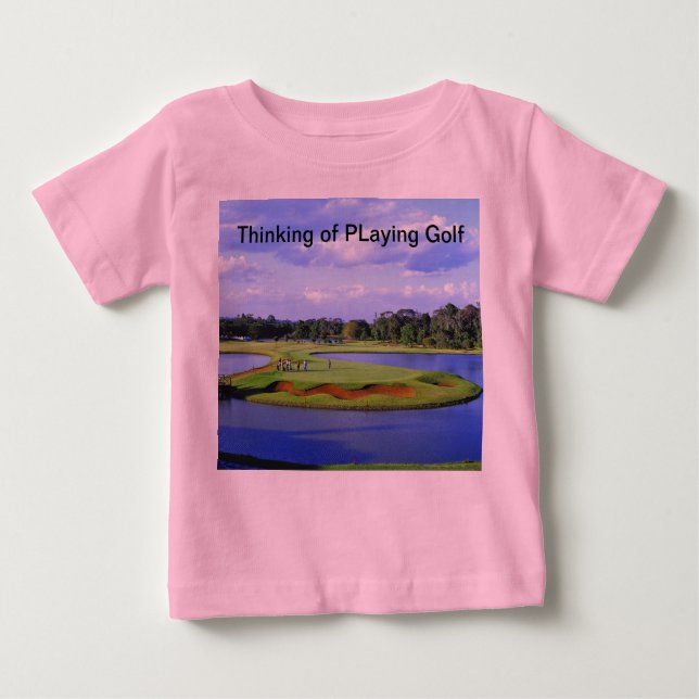 Camiseta Para Bebê Golf Baby T-Shirt (Frente)
