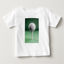 Camiseta Para Bebê Golf Ball em Tee