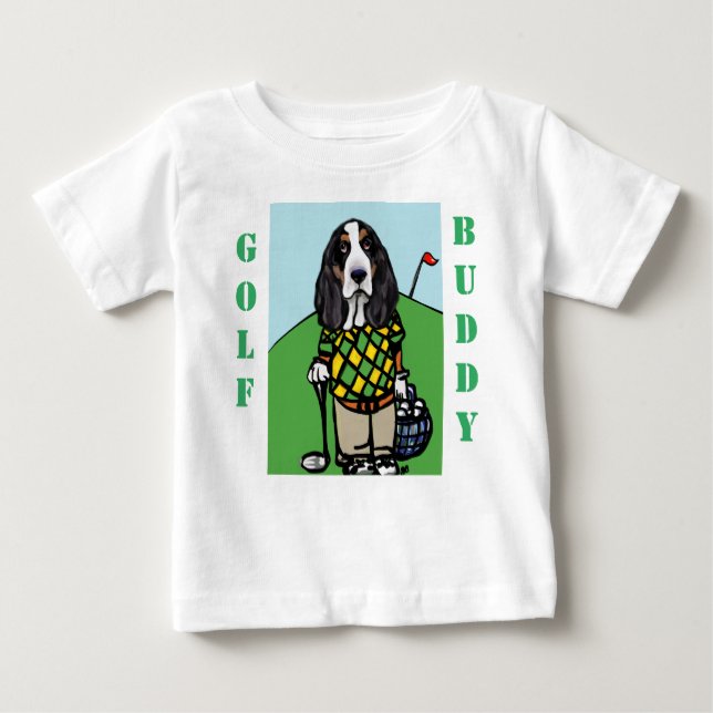 CAMISETA PARA BEBÊ GOLF BUDDY (Frente)