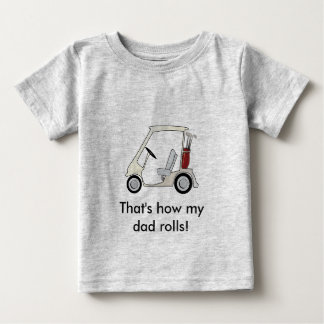 Camiseta Para Bebê golf_cart