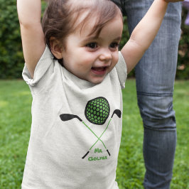 Camiseta Para Bebê Golf Club and Ball