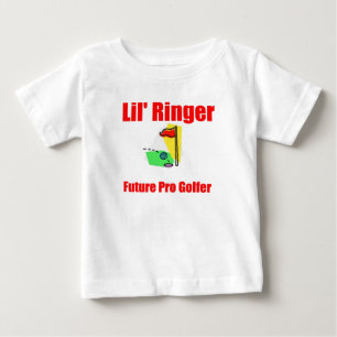 Camiseta Para Bebê Golfe da campainha de Lil