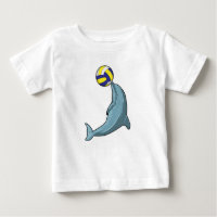 Golfinho com voleibol