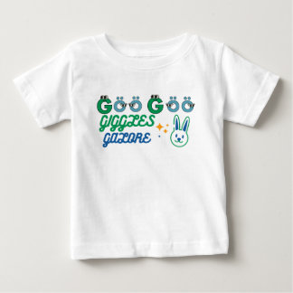 Camiseta Para Bebê Goo Giggles Galore - Bebê engraçado