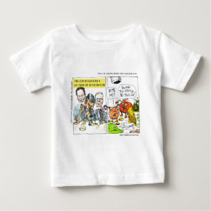 Camiseta Para Bebê GOP Descobre Cultura De Intimidação Engraçado