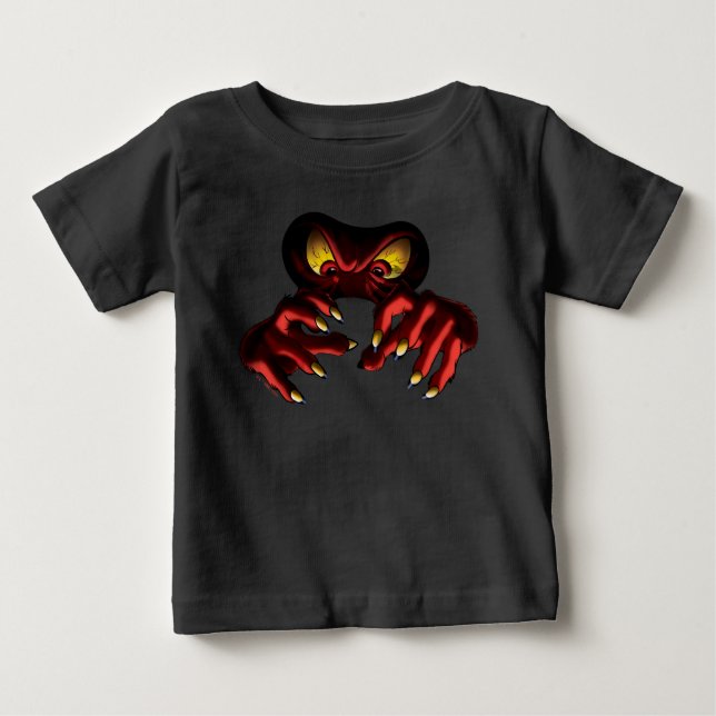 Camiseta Para Bebê Gossamer Saindo das Sombras (Frente)