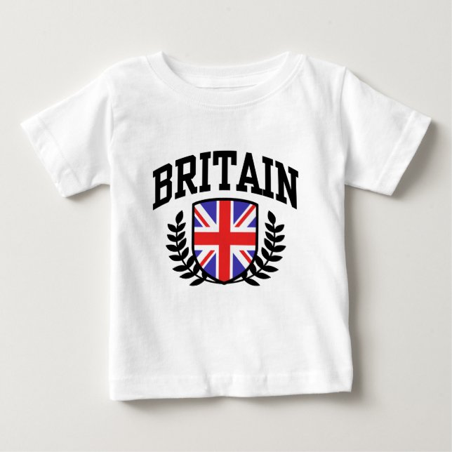 Camiseta Para Bebê Grã-Bretanha (Frente)