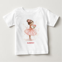 Camiseta Para Bebê Graceful Little Ballerina