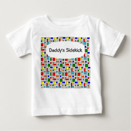 Camiseta Para Bebê Grade Bauhaus