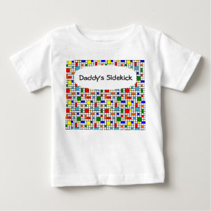 Camiseta Para Bebê Grade Bauhaus