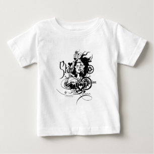 Camiseta Para Bebê Gráfico 7 da safira de estrela