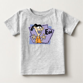 Camiseta Para Bebê Gráfico de Caracteres Edd