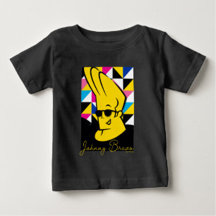 Camiseta Para Bebê Gráfico de Pop de Arte Johnny Bravo