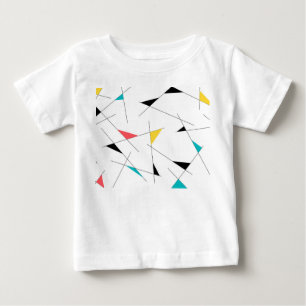 Camiseta Para Bebê Gráfico geométrico moderno, moderno, moderno, simp
