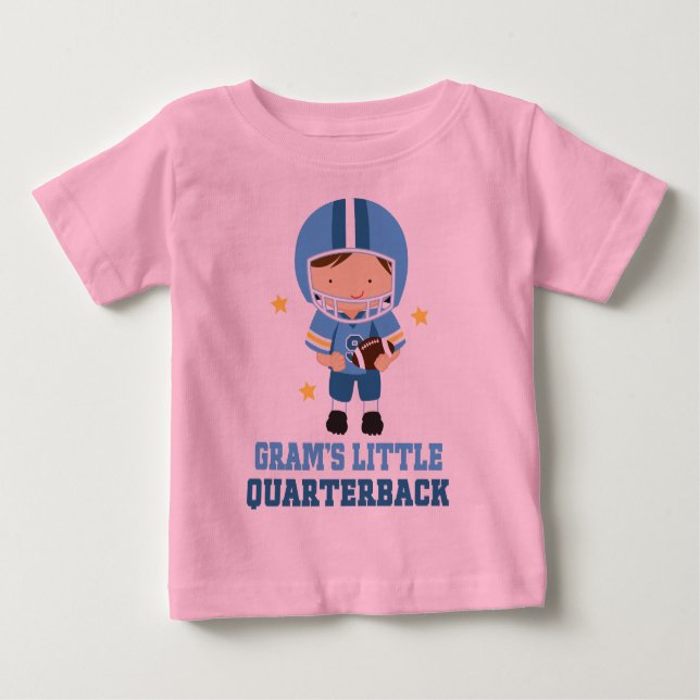 Camiseta Para Bebê Gramas do estratego pequeno (Frente)