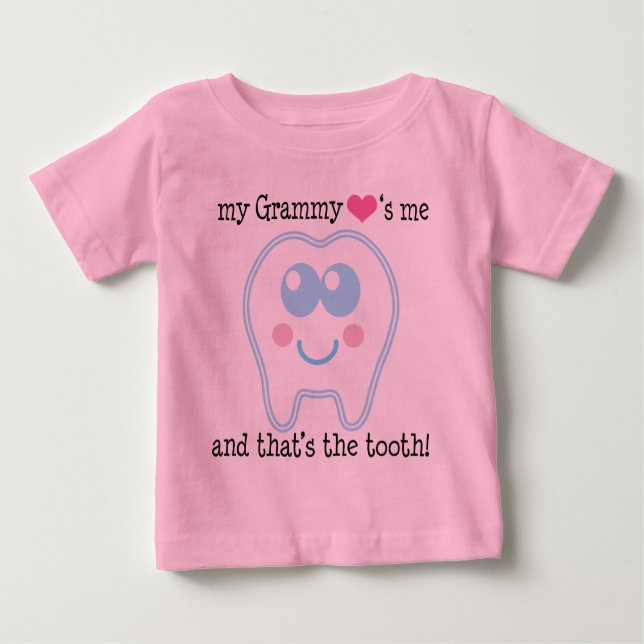 Camiseta Para Bebê Grammy ama-me (Frente)
