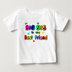 Camiseta Para Bebê Grande Amigo do Sis