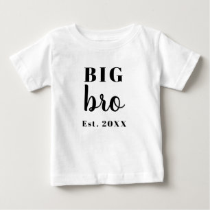 Camiseta Para Bebê Grande Ano