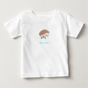 Camiseta Para Bebê Grande Aventura de Hedgehog
