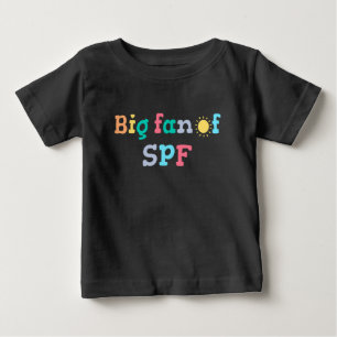 Camiseta Para Bebê Grande fã de FPF