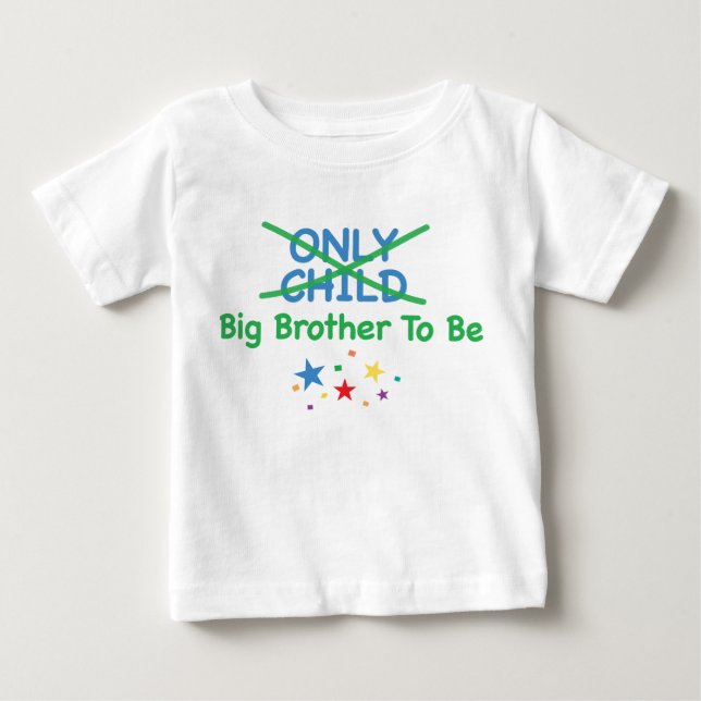Camiseta Para Bebê Grande Irmão a ser (Frente)