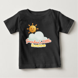 Camiseta Para Bebê Grandma’s Little Sunshine