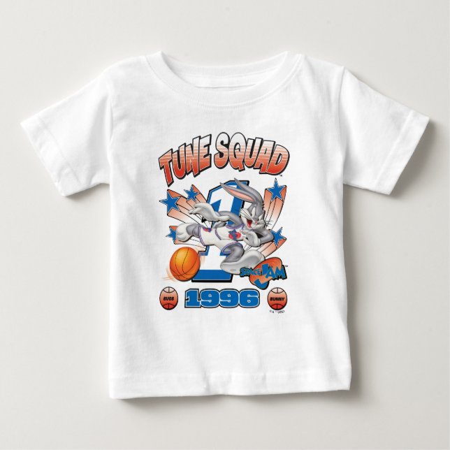 Camiseta Para Bebê Grático de basquete SPACE JAM™ BUGS BUNNY™ #1 (Frente)