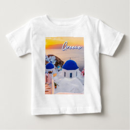 Camiseta Para Bebê Grécia