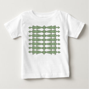 Camiseta Para Bebê Green Bowties