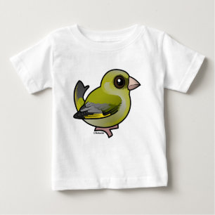 Camiseta Para Bebê Greenfinch Europeu
