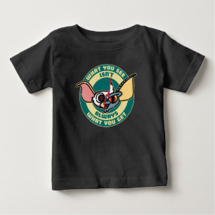 Camiseta Para Bebê Gremlins O que você vê nem sempre é o que você g