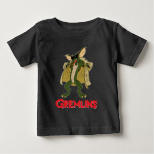 Camiseta Para Bebê Gremlins   Strich Trench Casaco Flash