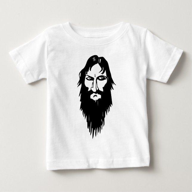 Camiseta Para Bebê Grigori Rasputin (Frente)