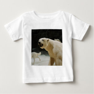 Camiseta Para Bebê Grin do Urso Polar