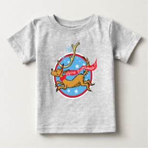 Camiseta Para Bebê Grinch Max Feliz Grinchmas!