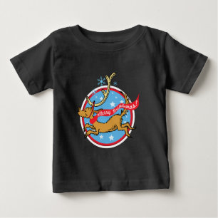 Camiseta Para Bebê Grinch Max Feliz Grinchmas!