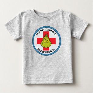 Camiseta Para Bebê Grinch Mt. Crumpit Esquadrão da Neve