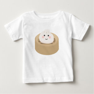 Camiseta Para Bebê Grito Kawaii em Navio a vapor